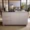 Manhattan Comfort Granville 55.07 Sideboard in Light Grey SB-5006 - alternate 4